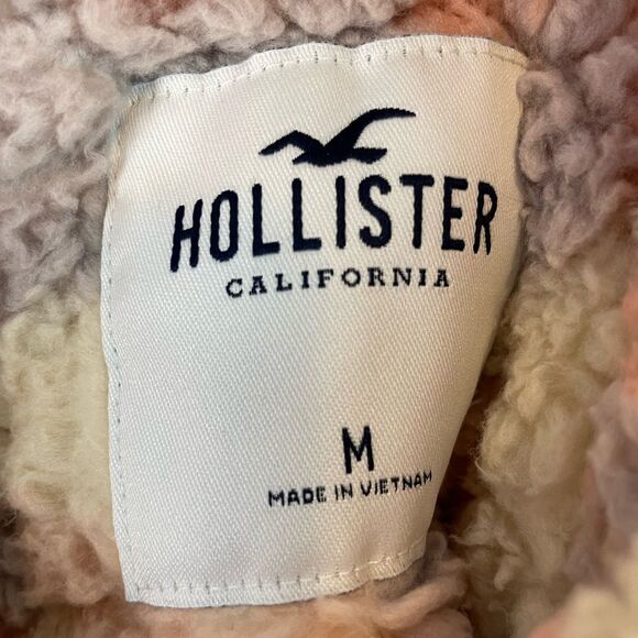 Hollister Pullover Fleece Hoodie Size M EUC - Picture 8 of 8